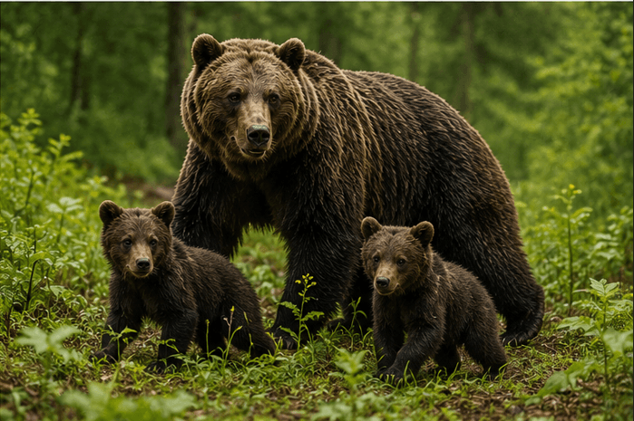 クマに遭遇した時の身を守る方法