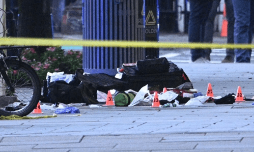 Suspect in shooting attack near the White House dies